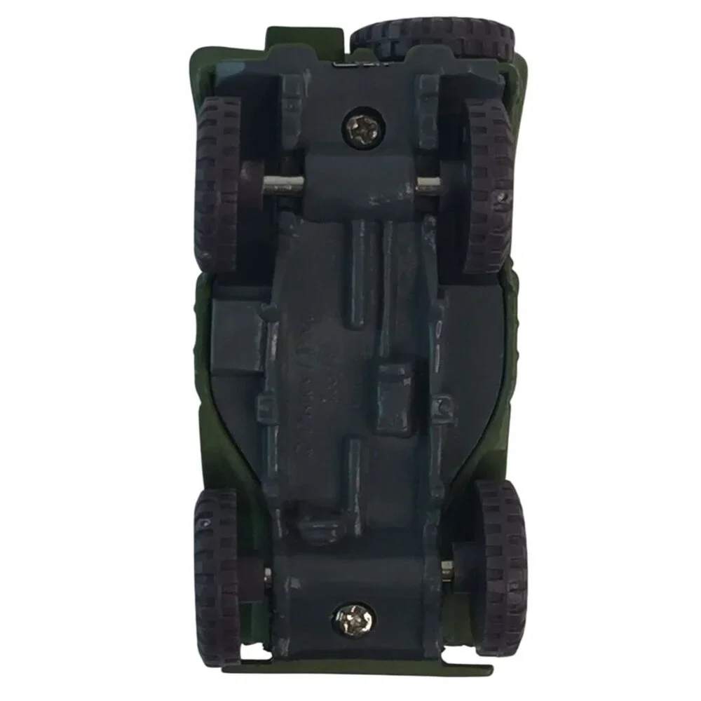 Disney Pixar Cars Sarge‎ Jeep Black and Green Lot of 2